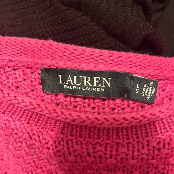 Pink Ralph Lauren Sweater - Picture 2 of 2
